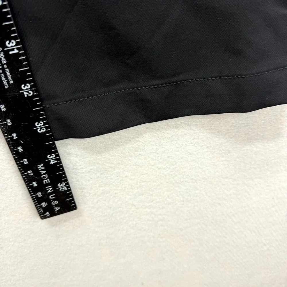Banana Republic Chino Pant Mens 40x34 Black Active Tech Straight Fit Performance